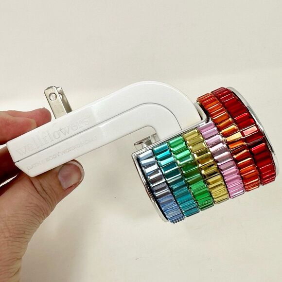 Bath & Body Works Wallflowers Plain White & Rainbow Mirror Tiles - Picture 7 of 11